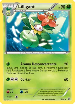 Lilligant 14 Poderes Emergentes