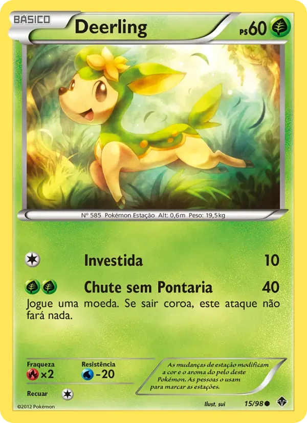 Deerling 15/98 Poderes Emergentes