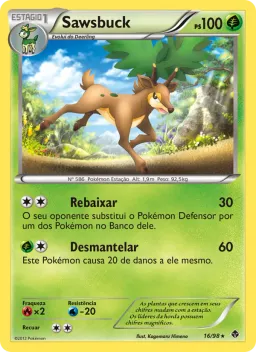 Sawsbuck 16 Poderes Emergentes