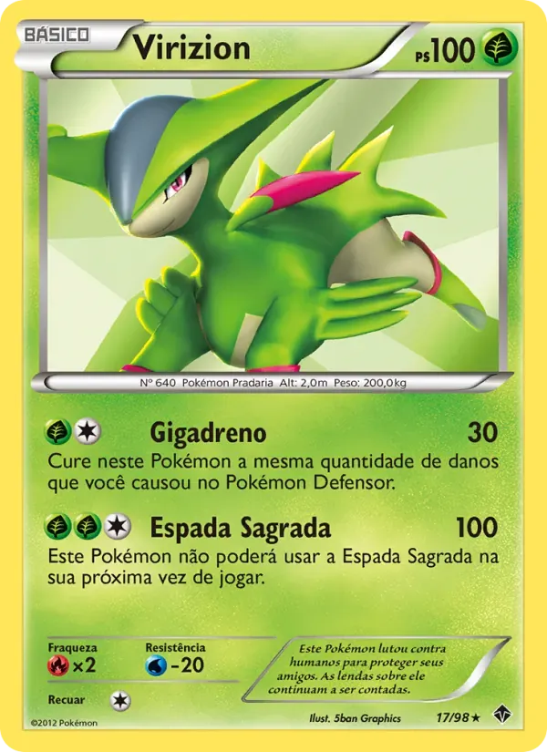 Virizion 17/98 Poderes Emergentes