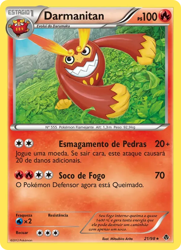 Darmanitan 21/98 Poderes Emergentes