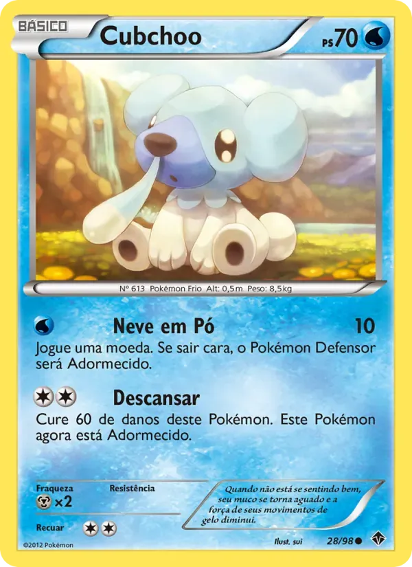 Cubchoo 28/98 Poderes Emergentes