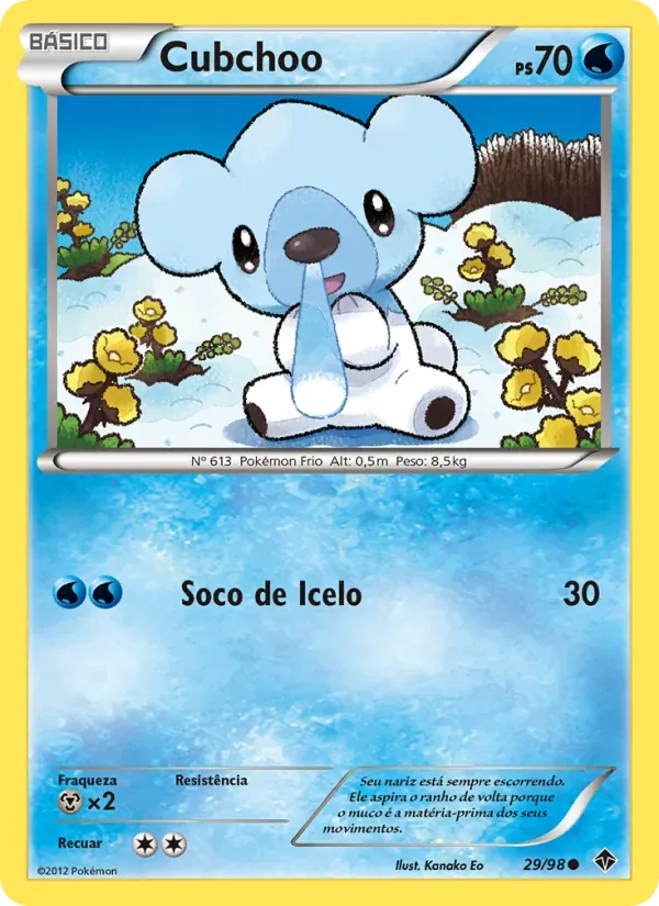 Cubchoo 29/98 Poderes Emergentes