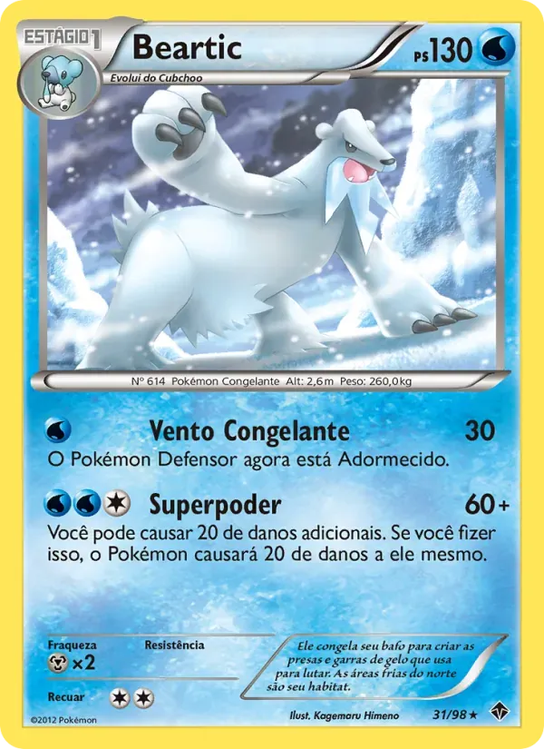 Beartic 31/98 Poderes Emergentes