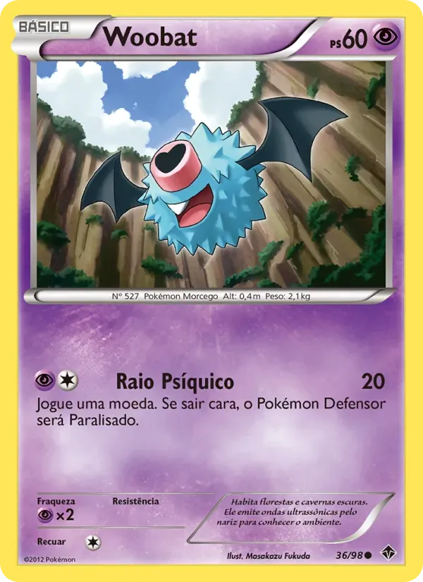 Woobat 36/98 Poderes Emergentes