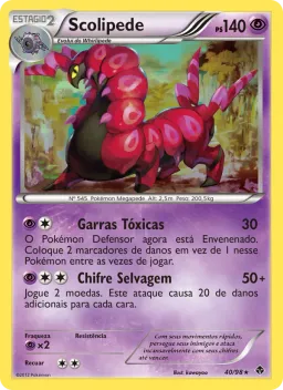 Scolipede 40 Poderes Emergentes