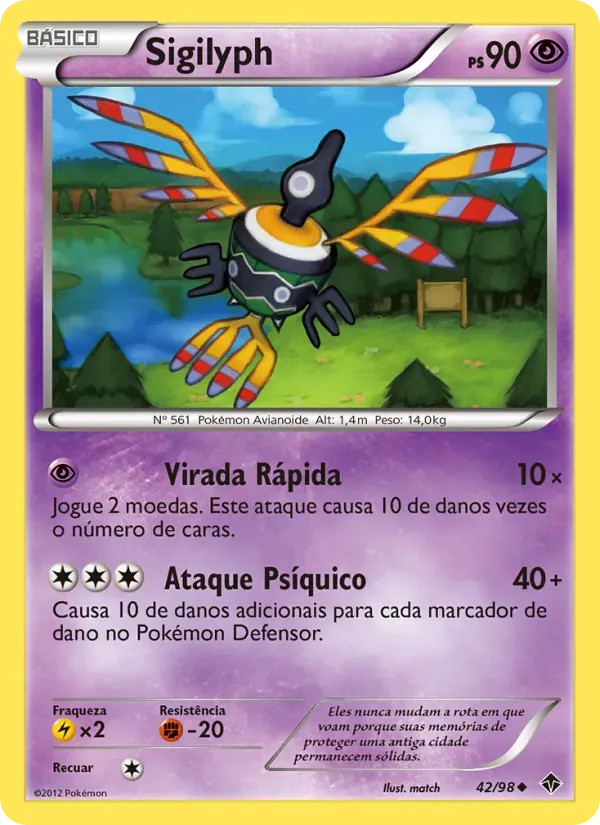 Sigilyph 42/98 Poderes Emergentes