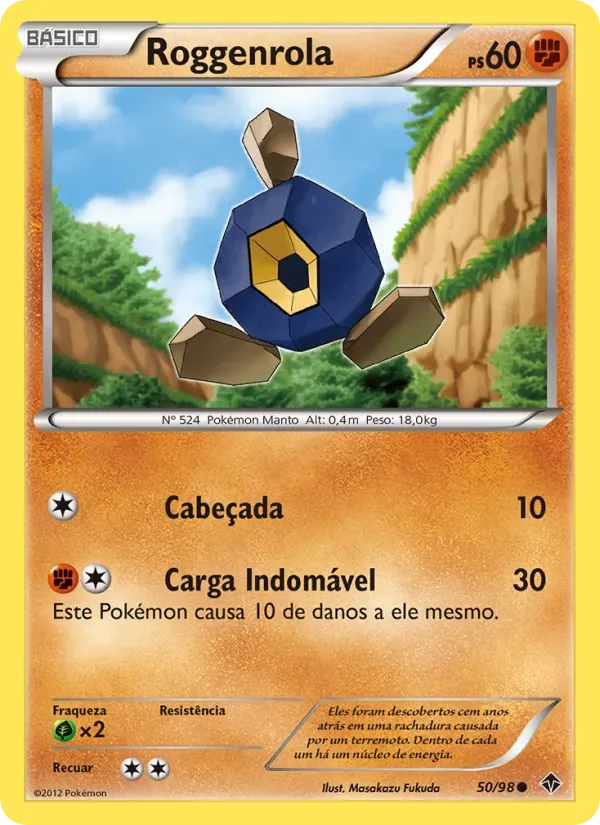 Roggenrola 50/98 Poderes Emergentes
