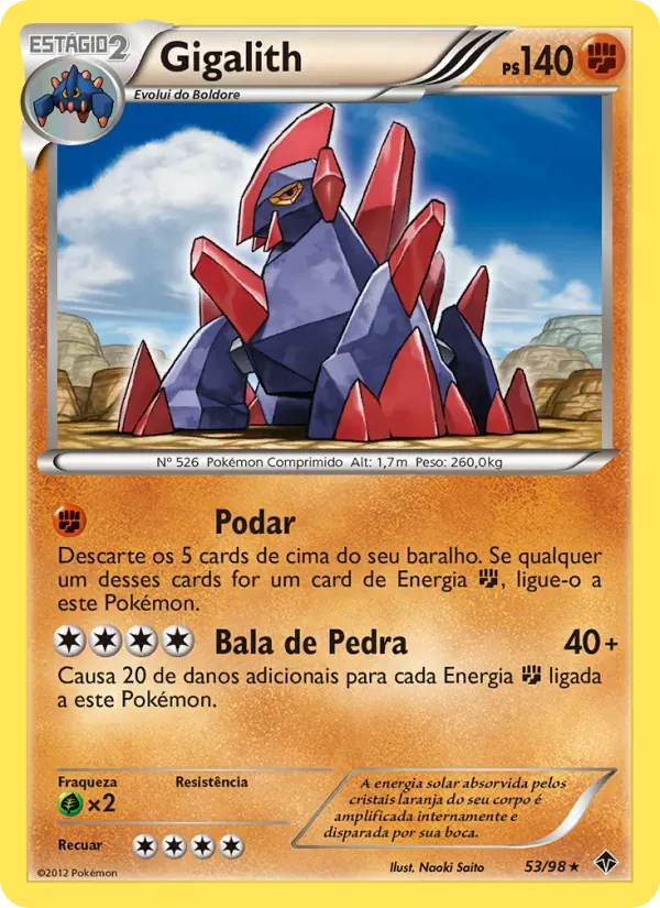 Gigalith 53/98 Poderes Emergentes