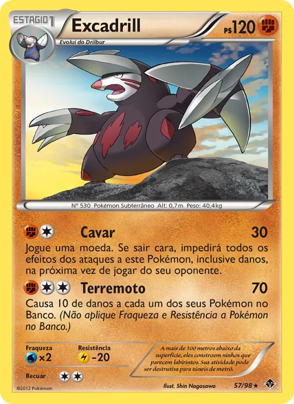 Excadrill 57/98 Poderes Emergentes