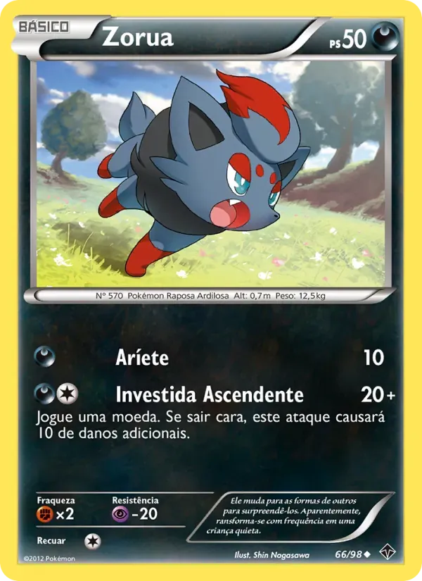 Zorua 66/98 Poderes Emergentes
