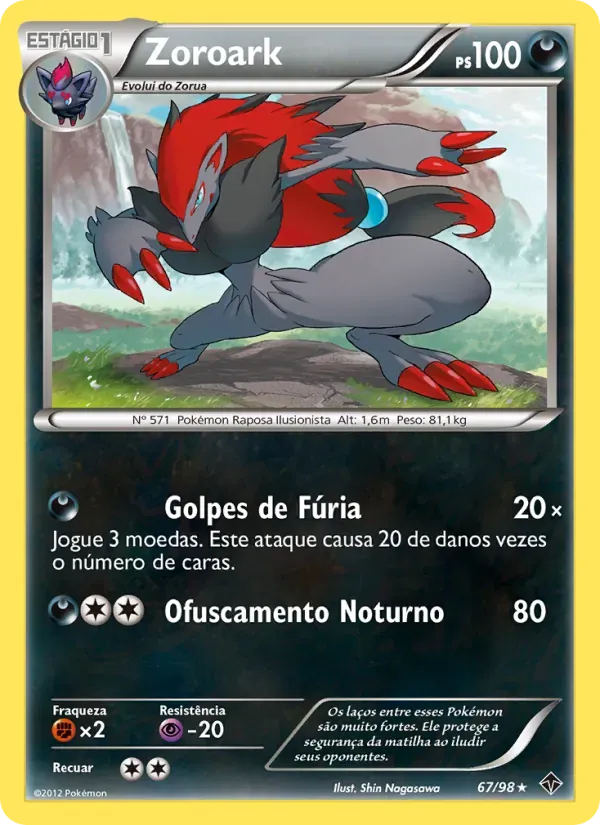 Zoroark 67/98 Poderes Emergentes