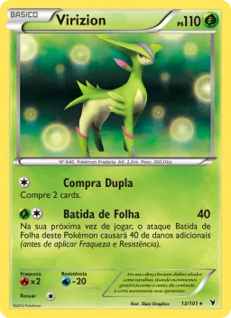 Virizion 13 Vitórias Nobres