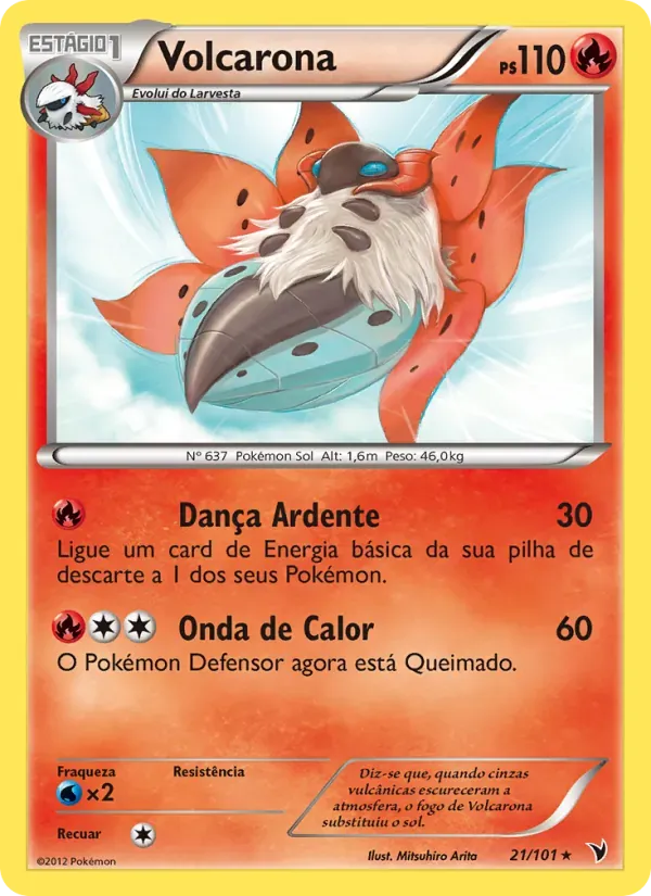 Volcarona 21/101 Vitórias Nobres