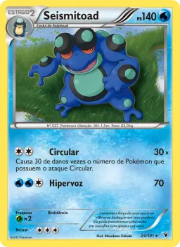 Seismitoad 24 Vitórias Nobres