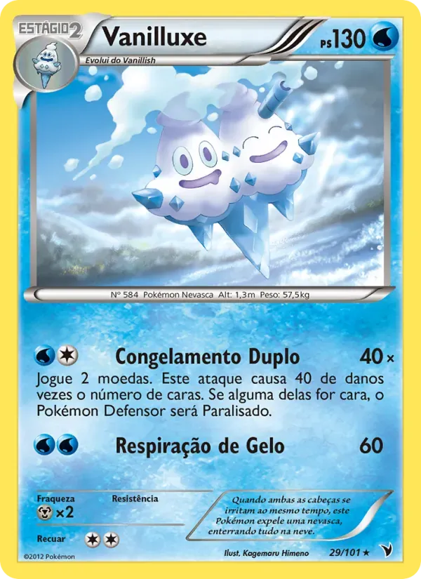 Vanilluxe 29/101 Vitórias Nobres