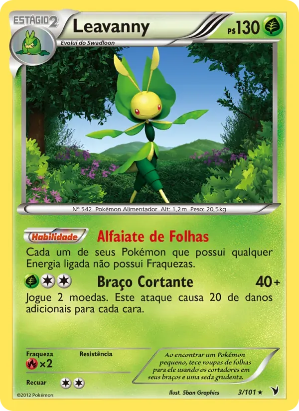 Leavanny 3/101 Vitórias Nobres
