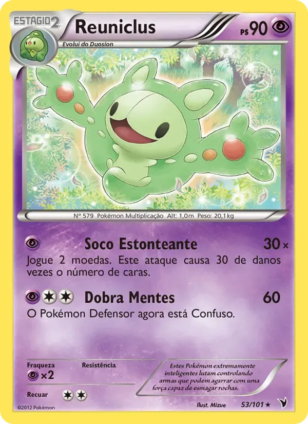 Reuniclus 53/101 Vitórias Nobres