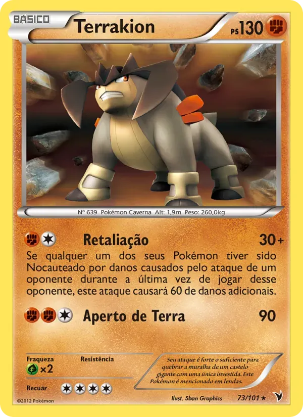 Terrakion 73/101 Vitórias Nobres