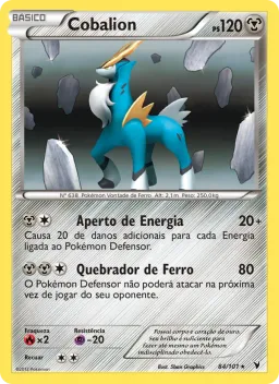 Cobalion 84 Vitórias Nobres