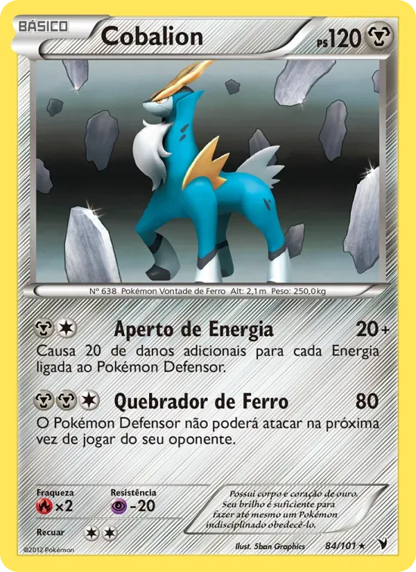 Cobalion 84/101 Vitórias Nobres