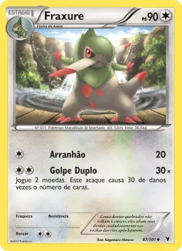 Fraxure 87 Vitórias Nobres