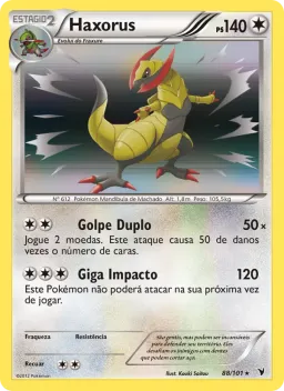 Haxorus 88 Vitórias Nobres