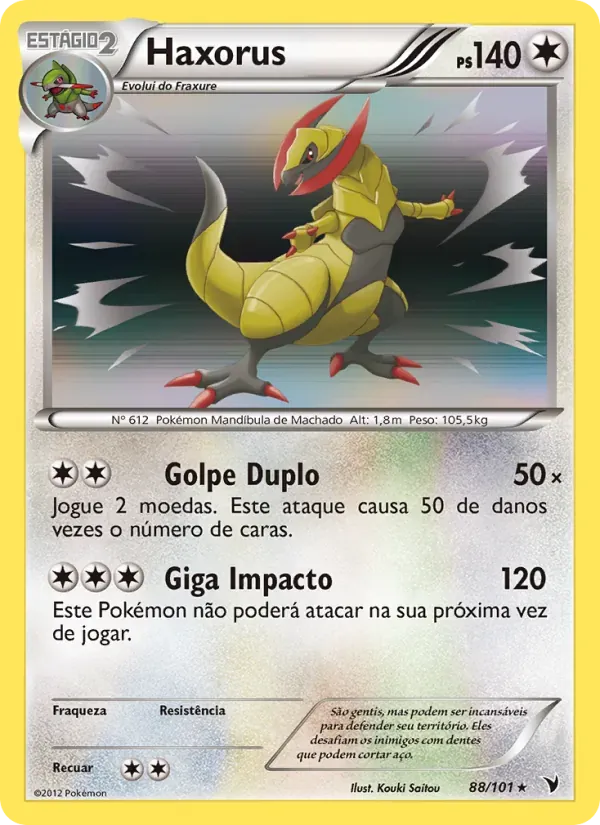 Haxorus 88/101 Vitórias Nobres