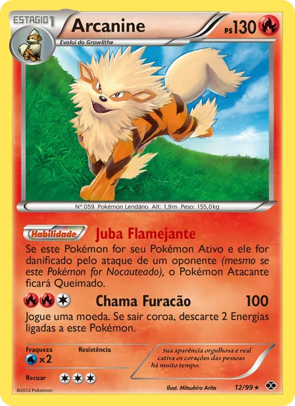 Arcanine 12/99 Próximos Destinos