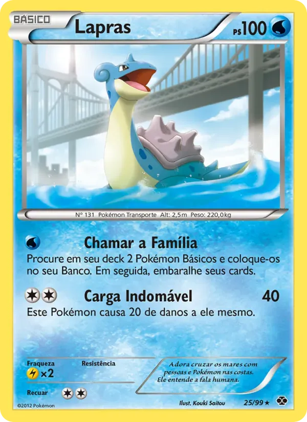 Lapras 25/99 Próximos Destinos
