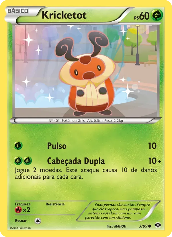 Kricketot 3/99 Próximos Destinos