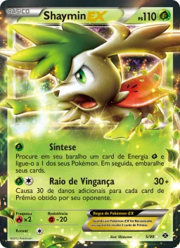 Shaymin-EX 5 Próximos Destinos