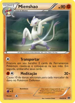 Mienshao 68 Próximos Destinos