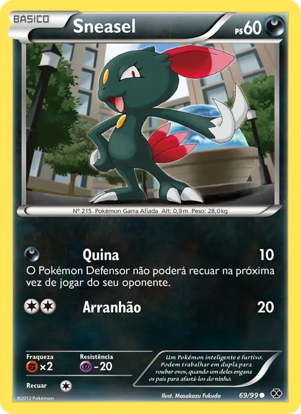 Sneasel 69/99 Próximos Destinos