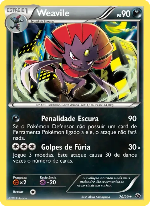 Weavile 70/99