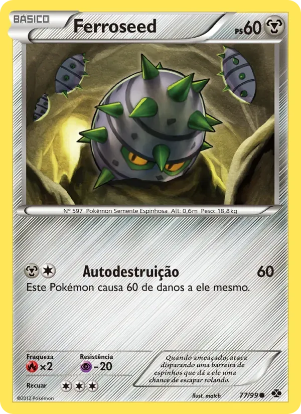 Ferroseed 77/99 Próximos Destinos