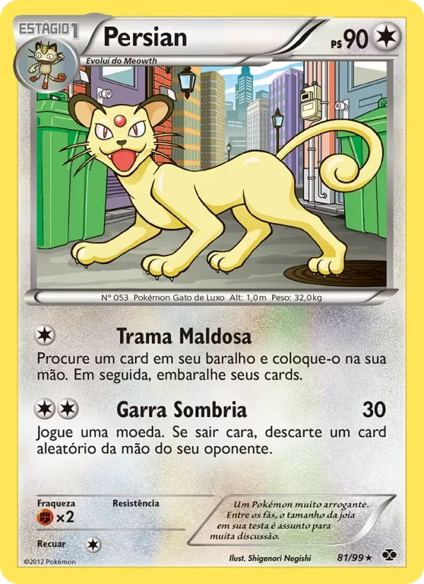 Persian 81/99 Próximos Destinos