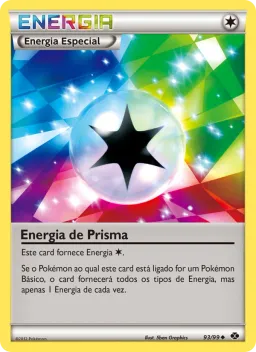 Energia de Prisma 93 Próximos Destinos