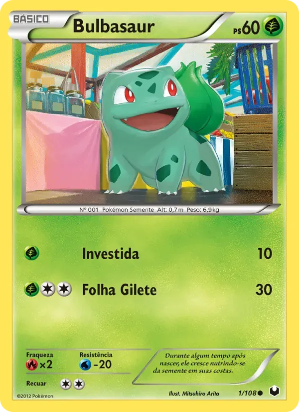 Bulbasaur 1/108 Exploradores da Escuridão