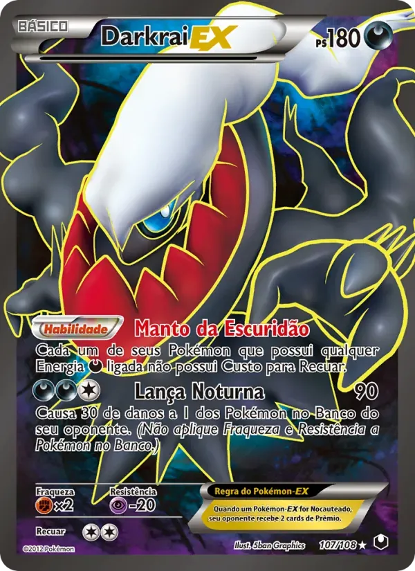Darkrai-EX 107/108 Exploradores da Escuridão