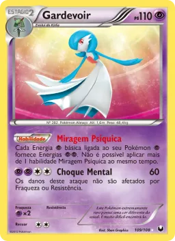 Gardevoir 109 Exploradores da Escuridão