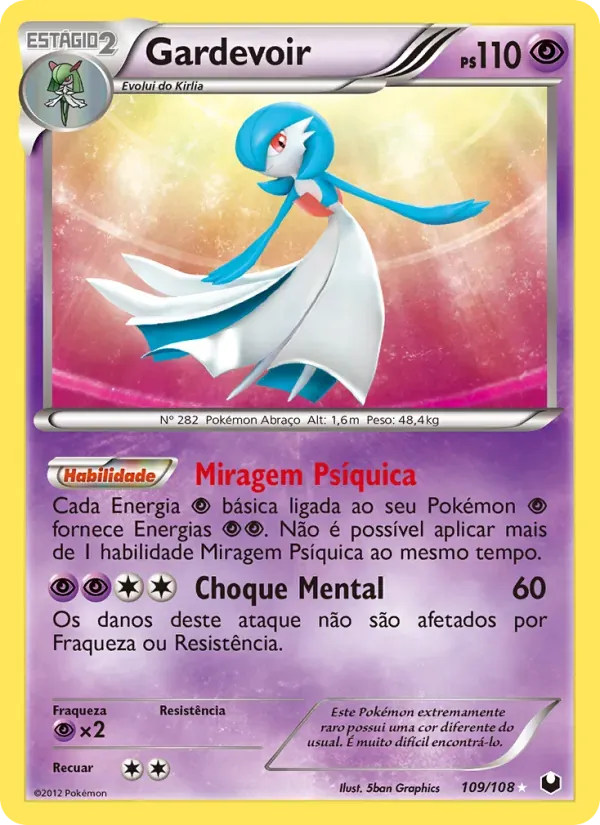 Gardevoir 109/108 Exploradores da Escuridão