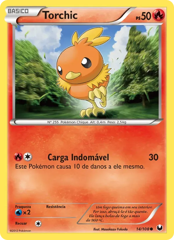 Torchic 14/108 Exploradores da Escuridão