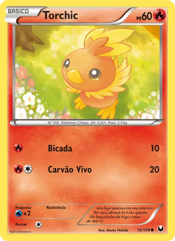Torchic 15/108 Exploradores da Escuridão
