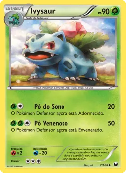Ivysaur 2 Exploradores da Escuridão