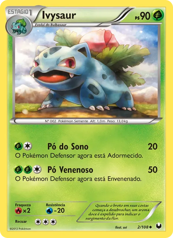 Ivysaur 2/108 Exploradores da Escuridão