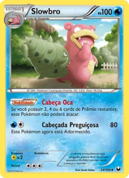 Slowbro 24 Exploradores da Escuridão