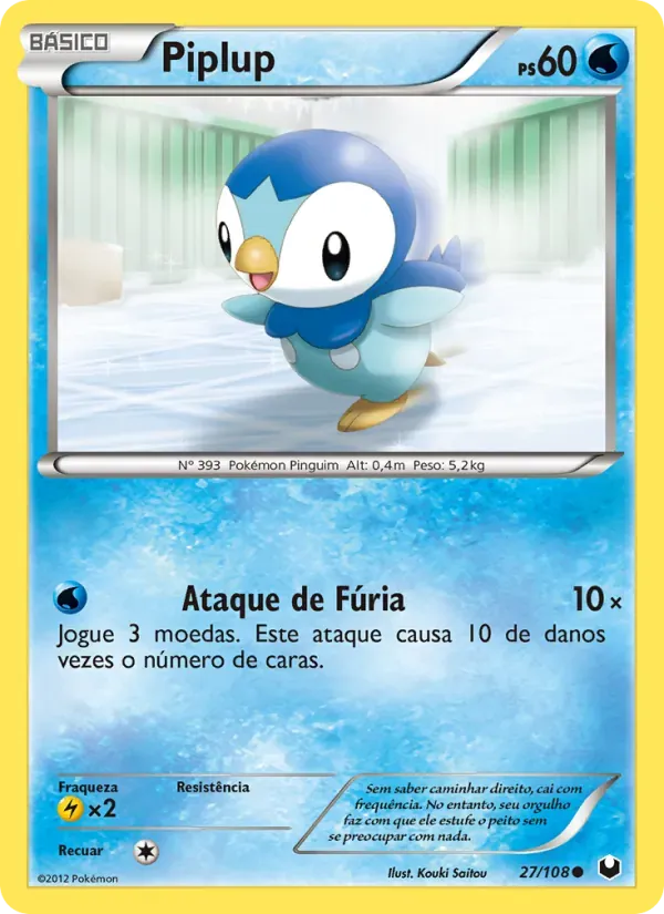 Piplup 27/108 Exploradores da Escuridão
