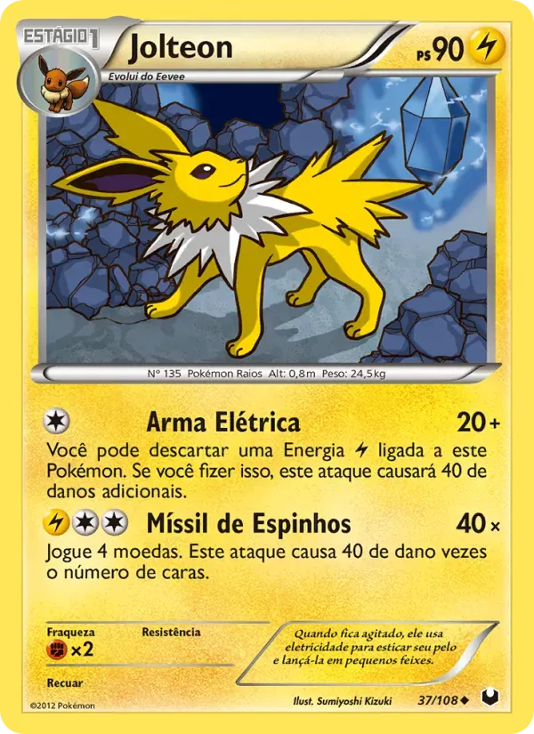 Jolteon 37/108 Exploradores da Escuridão