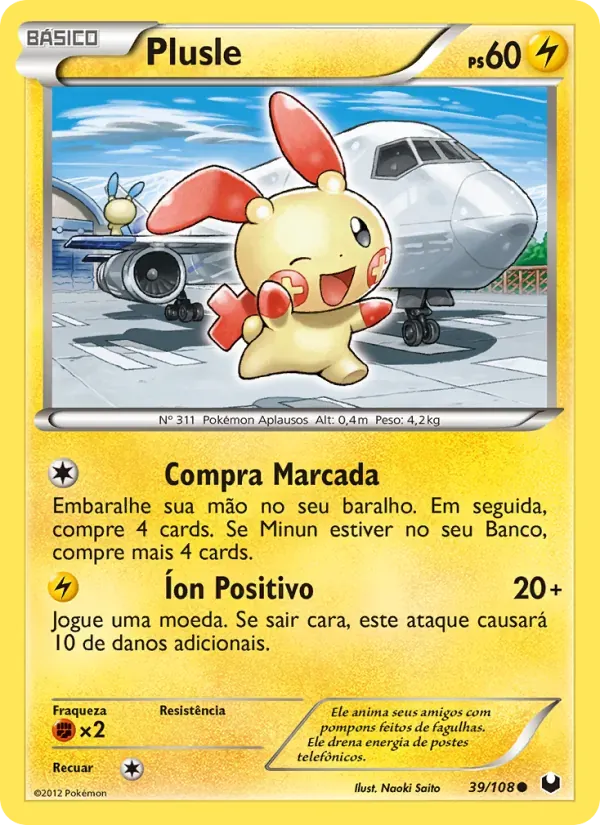 Plusle 39/108 Exploradores da Escuridão
